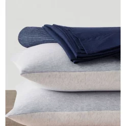 Calvin Klein Knit Stripe Quilt Cover In Indigo 8 Calvin Klein Knit Stripe Quilt Cover In Indigo -Sheridan Sales Store unnamed file 1021