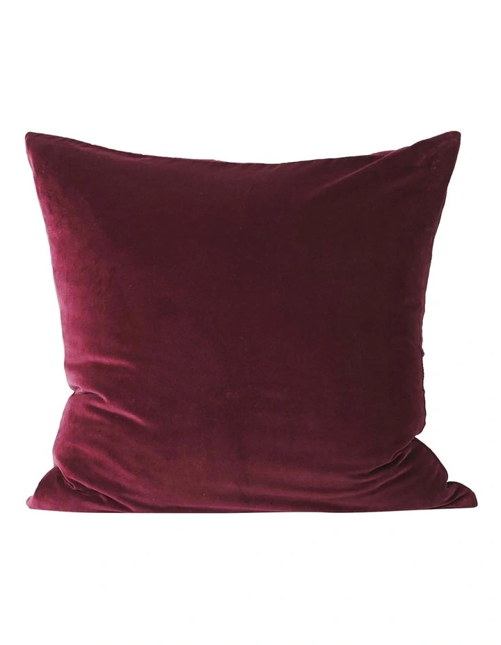 Aura Home Luxury Velvet Bedlinen Collection Merlot 7 Aura Home Luxury Velvet Bedlinen Collection Merlot - Image 5