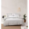 Linen House Nara 400TC Bamboo Cotton Quilt Cover Set Silver 1 Linen House Nara 400TC Bamboo Cotton Quilt Cover Set Silver -Sheridan Sales Store unnamed file 104