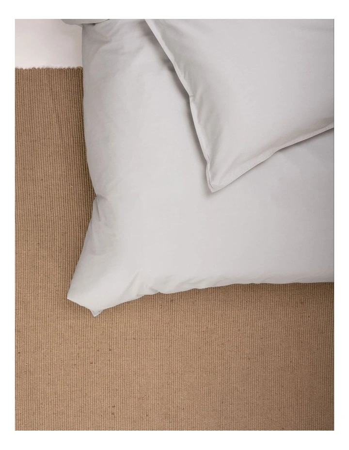 Linen House Nara 400TC Bamboo Cotton Quilt Cover Set Silver 4 Linen House Nara 400TC Bamboo Cotton Quilt Cover Set Silver - Image 2