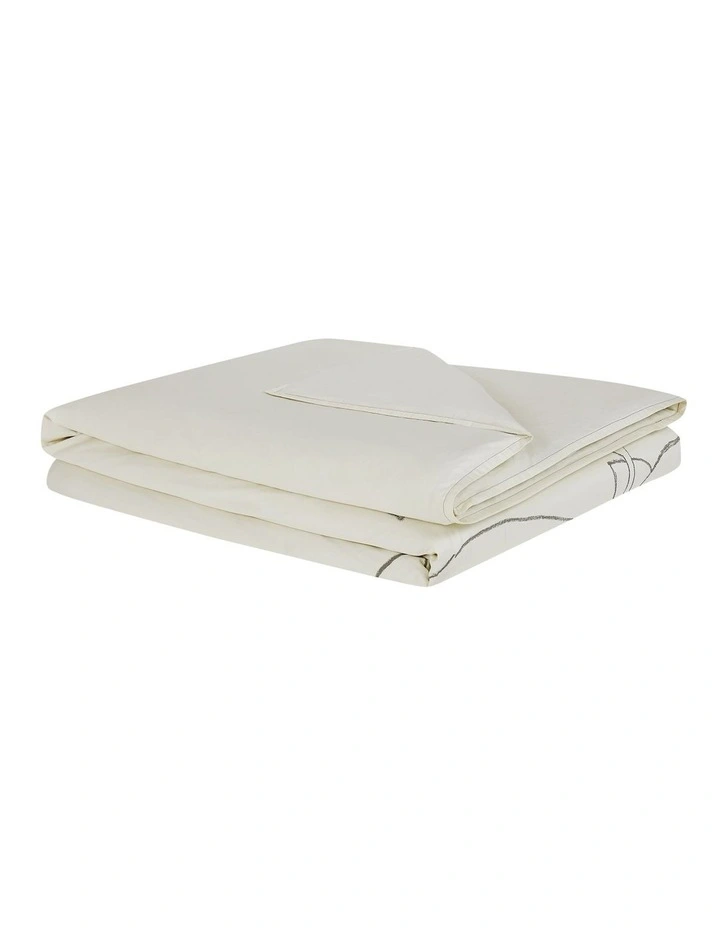 Calvin Klein Linear Branch Quilt Cover Set In Natural 5 Calvin Klein Linear Branch Quilt Cover Set In Natural - Image 3