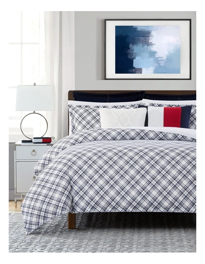 Tommy Hilfiger Tartan Quilt Cover Set In Multi 8 Tommy Hilfiger Tartan Quilt Cover Set In Multi - Image 6