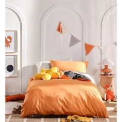 Linen House Kids Smiles All Round Quilt Cover Set In Charcoal/Apricot 10 Linen House Kids Smiles All Round Quilt Cover Set In Charcoal/Apricot -Sheridan Sales Store unnamed file 1071