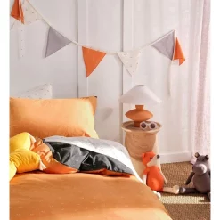 Linen House Kids Smiles All Round Quilt Cover Set In Charcoal/Apricot 11 Linen House Kids Smiles All Round Quilt Cover Set In Charcoal/Apricot -Sheridan Sales Store unnamed file 1072