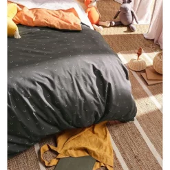 Linen House Kids Smiles All Round Quilt Cover Set In Charcoal/Apricot 12 Linen House Kids Smiles All Round Quilt Cover Set In Charcoal/Apricot -Sheridan Sales Store unnamed file 1073