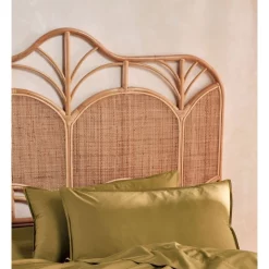 Alternative view of Linen House Nara 400 Thread Count Bamboo Cotton Quilt Cover Set In Bronze