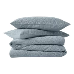 Aura Home Chambray Quilted Bedlinen Collection Bluestone 9 Aura Home Chambray Quilted Bedlinen Collection Bluestone -Sheridan Sales Store unnamed file 1081