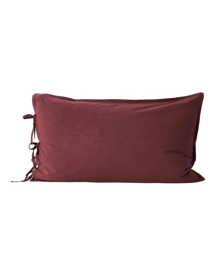 Aura Home Maison Vintage Bedlinen Collection In Syrah 6 Aura Home Maison Vintage Bedlinen Collection In Syrah - Image 4