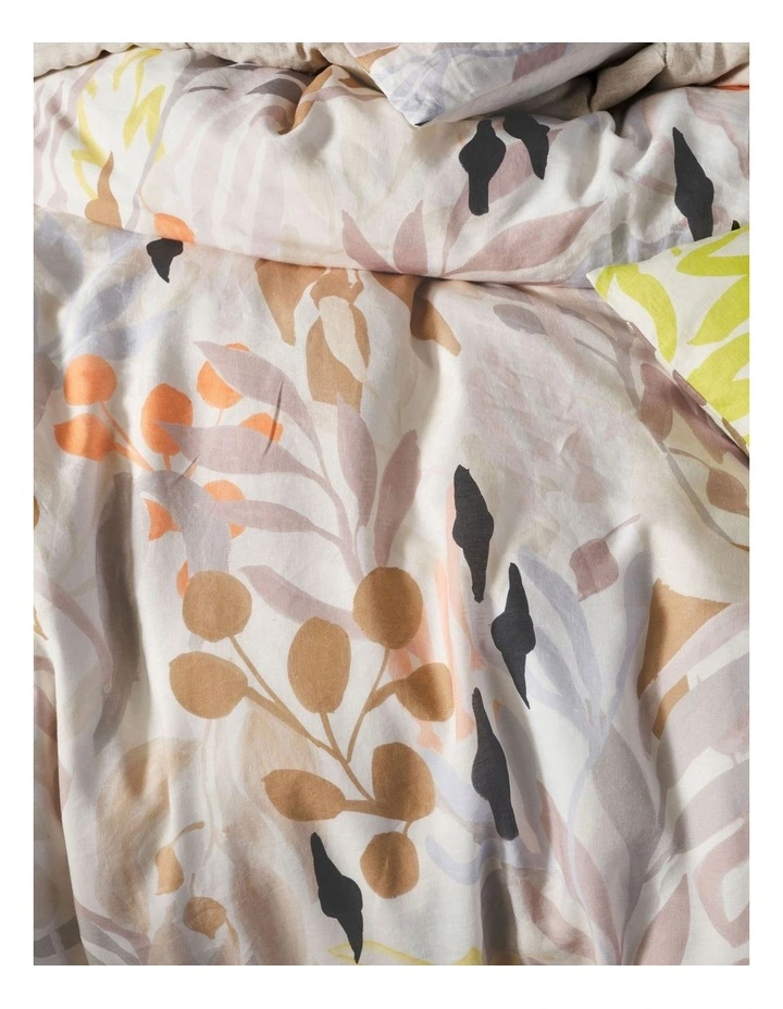 Linen House Bronte Quilt Cover Set Multicolour 4 Linen House Bronte Quilt Cover Set Multicolour - Image 2