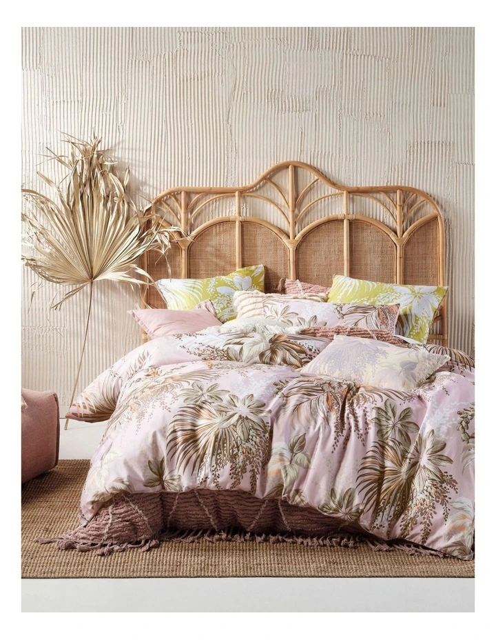 Linen House Harlow Quilt Cover Set Pink 3 Linen House Harlow Quilt Cover Set Pink
