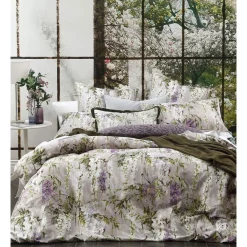 M.M Linen Floribunda Quilt Cover Set Multicolour