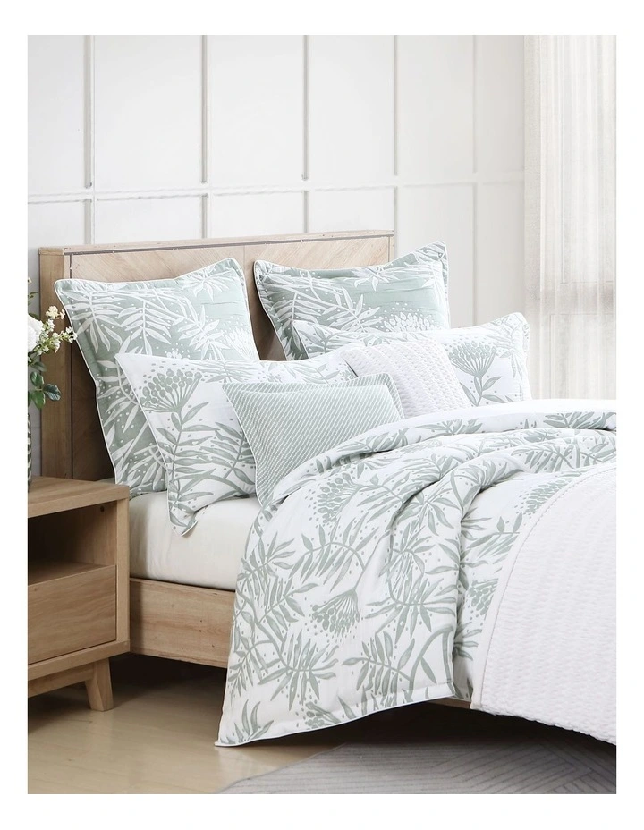 Private Collection Tallow Mist Quilt Cover Set In Mist 5 Private Collection Tallow Mist Quilt Cover Set In Mist - Image 3