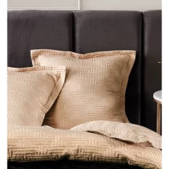 Alternative view of Grace By Linen House Winston Quilt Cover Set Gold