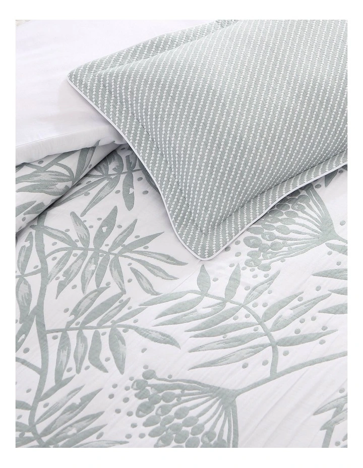 Private Collection Tallow Mist Quilt Cover Set In Mist 7 Private Collection Tallow Mist Quilt Cover Set In Mist - Image 5