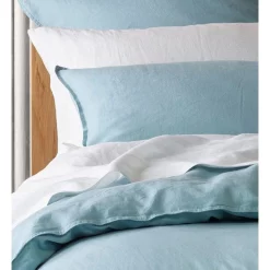 Australian House & Garden Sandy Cape Washed Belgian Linen Quilt Cover Set Seafoam 5 Australian House & Garden Sandy Cape Washed Belgian Linen Quilt Cover Set Seafoam -Sheridan Sales Store unnamed file 1199