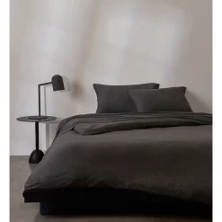 Calvin Klein Modern Cotton Harrison Quilt Cover In Charcoal