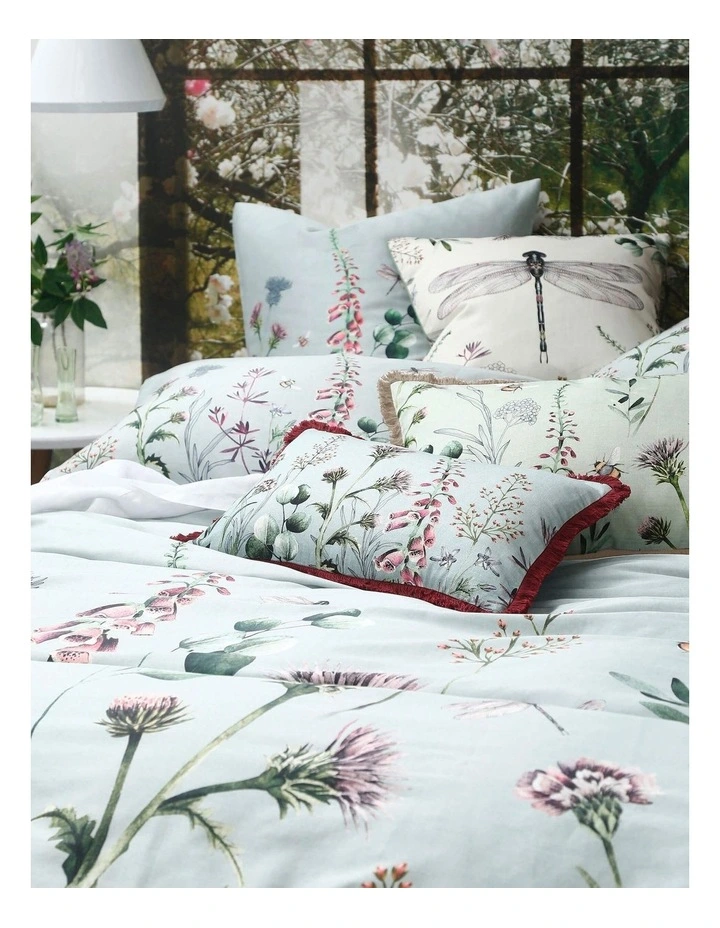 M.M Linen Lisette Quilt Cover Set In Multi 4 M.M Linen Lisette Quilt Cover Set In Multi - Image 2