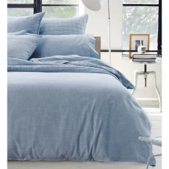 Sheridan Reilly Quilt Cover Set In Chambray