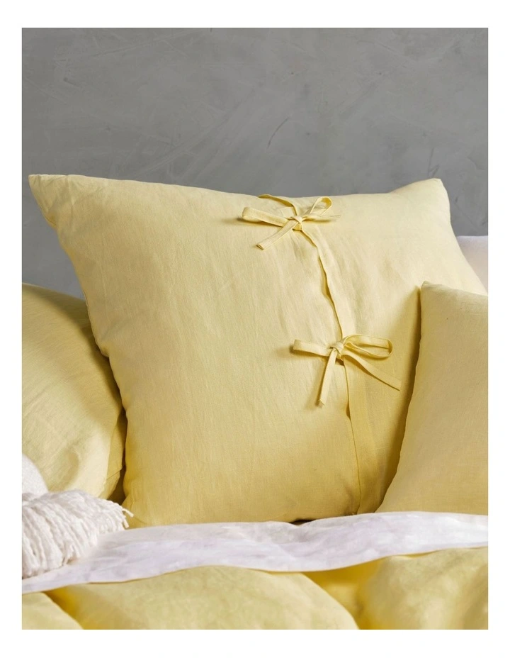 Linen House Nimes Linen Quilt Cover Set In Meadow 5 Linen House Nimes Linen Quilt Cover Set In Meadow - Image 3