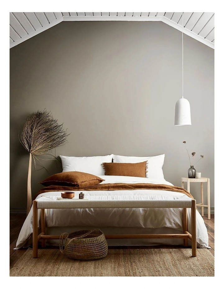 Aura Home Halo Organic Cotton Bedlinen Collection In White 3 Aura Home Halo Organic Cotton Bedlinen Collection In White