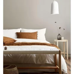 Alternative view of Aura Home Halo Organic Cotton Bedlinen Collection In White