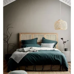 Aura Home Maison Vintage Bedlinen Collection In Indian Teal