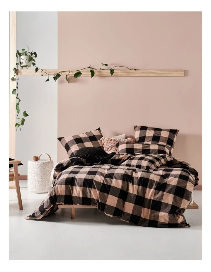 Linen House Wren Quilt Cover Set Caviar 3 Linen House Wren Quilt Cover Set Caviar