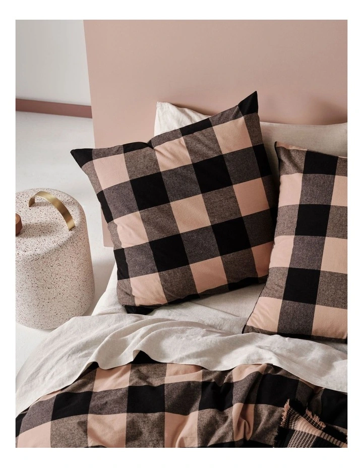 Linen House Wren Quilt Cover Set Caviar 5 Linen House Wren Quilt Cover Set Caviar - Image 3