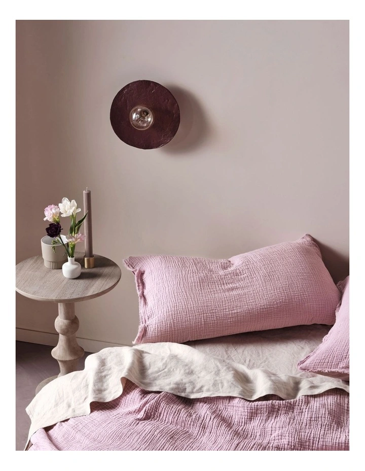 Linen House Elysian Quilt Cover Set Orchid 4 Linen House Elysian Quilt Cover Set Orchid - Image 2