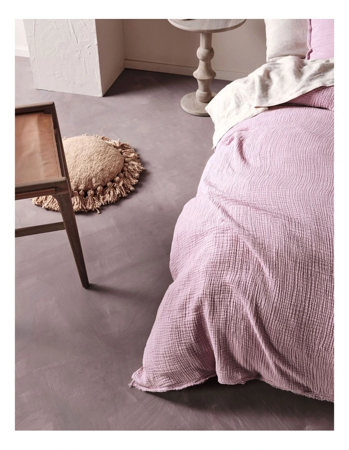 Linen House Elysian Quilt Cover Set Orchid 5 Linen House Elysian Quilt Cover Set Orchid - Image 3