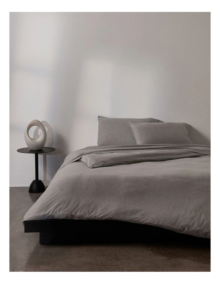 Calvin Klein Harrison Modern Cotton Quilt Cover In Grey 3 Calvin Klein Harrison Modern Cotton Quilt Cover In Grey