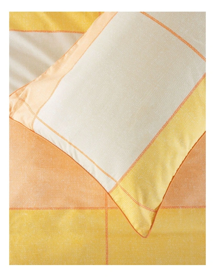 Esprit Phoebe Quilt Cover Set In Melon 5 Esprit Phoebe Quilt Cover Set In Melon - Image 3