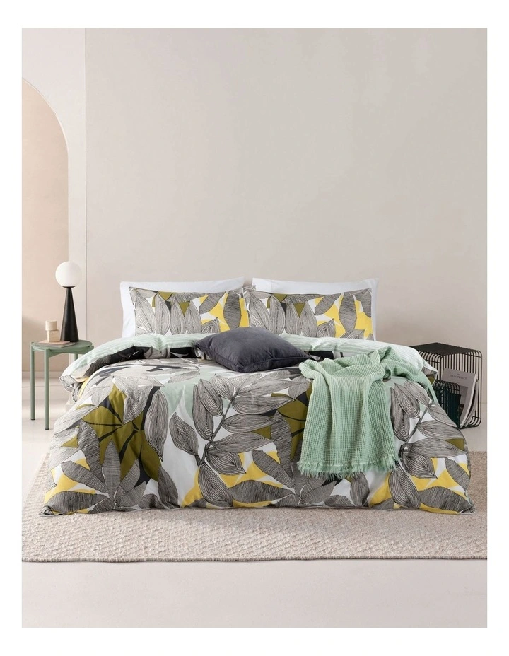 Esprit Jardin Quilt Cover Set In Grey 3 Esprit Jardin Quilt Cover Set In Grey