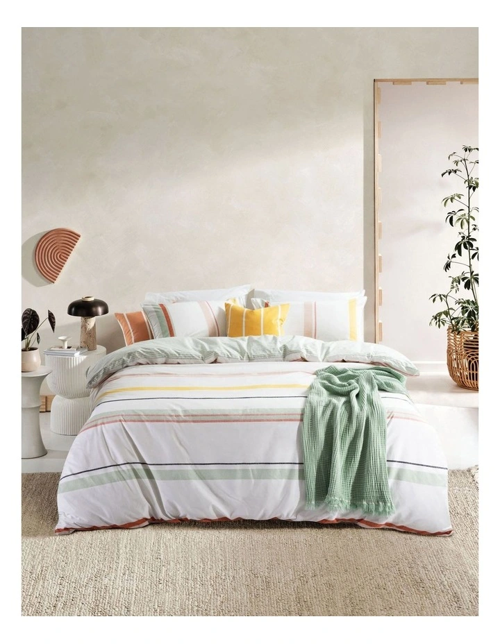 Esprit Adrian Quilt Cover Set In Multi 3 Esprit Adrian Quilt Cover Set In Multi