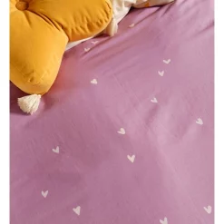 Linen House Kids I Heart You Quilt Cover Set In Cream/Purple -Sheridan Sales Store unnamed file 1426