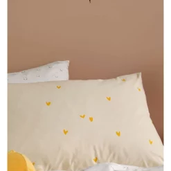 Linen House Kids I Heart You Quilt Cover Set In Cream/Purple -Sheridan Sales Store unnamed file 1427