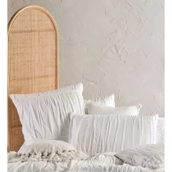 Alternative view of Linen House Layla Quilt Cover Set In White