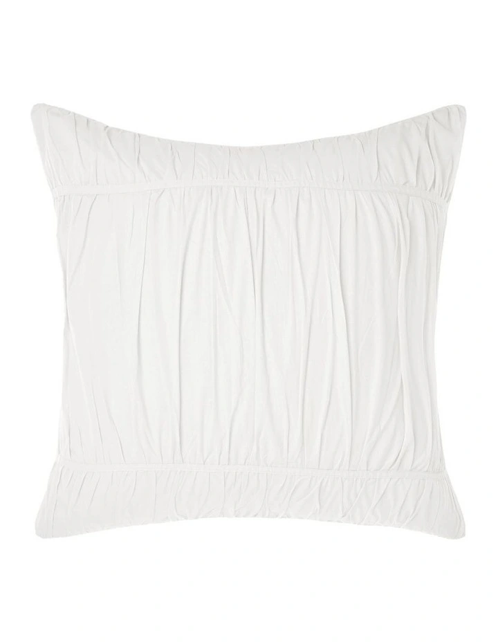 Linen House Layla Quilt Cover Set In White 6 Linen House Layla Quilt Cover Set In White - Image 4