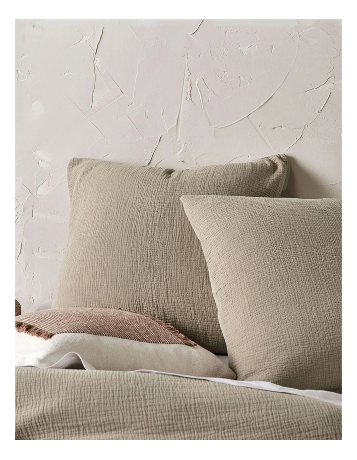 Linen House Elysian Quilt Cover Set In Pebble 8 Linen House Elysian Quilt Cover Set In Pebble - Image 6