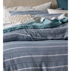 Australian House & Garden Avalon Vertical Stripe Quilt Cover Set Seaglass 7 Australian House & Garden Avalon Vertical Stripe Quilt Cover Set Seaglass -Sheridan Sales Store unnamed file 1484