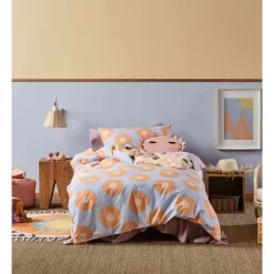 Alternative view of Linen House Kids Hello Sunshine Quilt Cover Set In Peach