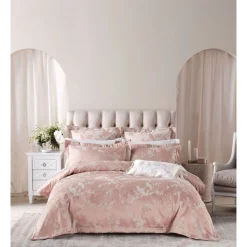 Grace By Linen House Sonoya Quilt Cover Set Pink