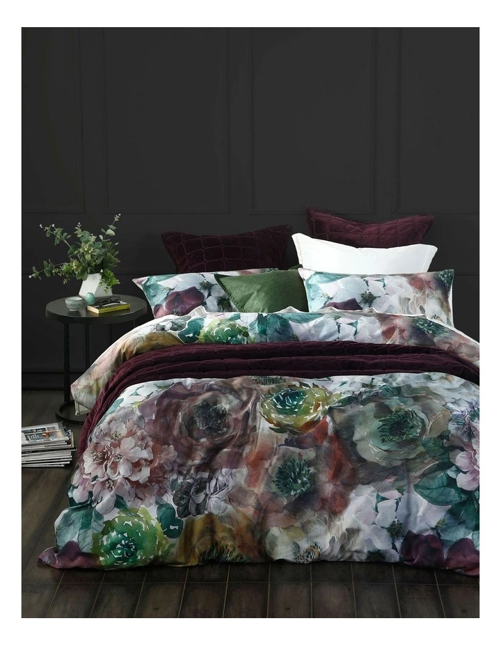 M.M Linen Aubrey Quilt Cover Set In Multi 3 M.M Linen Aubrey Quilt Cover Set In Multi