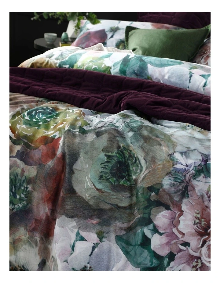M.M Linen Aubrey Quilt Cover Set In Multi 4 M.M Linen Aubrey Quilt Cover Set In Multi - Image 2