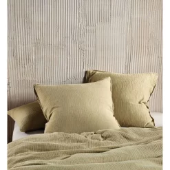 Alternative view of Linen House Elysian Quilt Cover Set Eucalyptus
