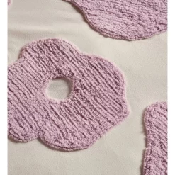 Alternative view of Linen House Andie Quilt Cover Set Purple/Cream