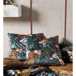 Alternative view of Linen House Maren Quilt Cover Set In Chocolate