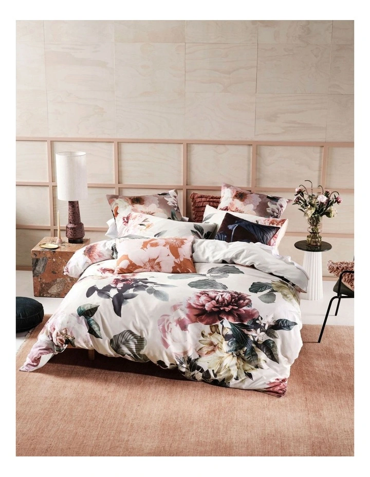 Linen House Julieta Quilt Cover Set In Pearl 3 Linen House Julieta Quilt Cover Set In Pearl