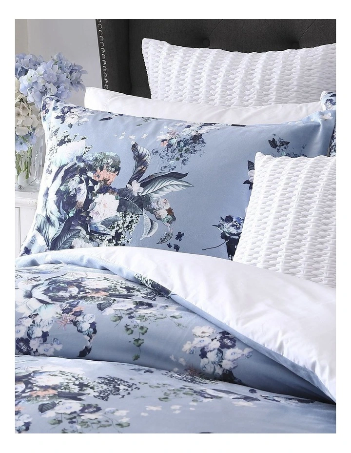 Private Collection Milena Quilt Cover Set Sky 4 Private Collection Milena Quilt Cover Set Sky - Image 2