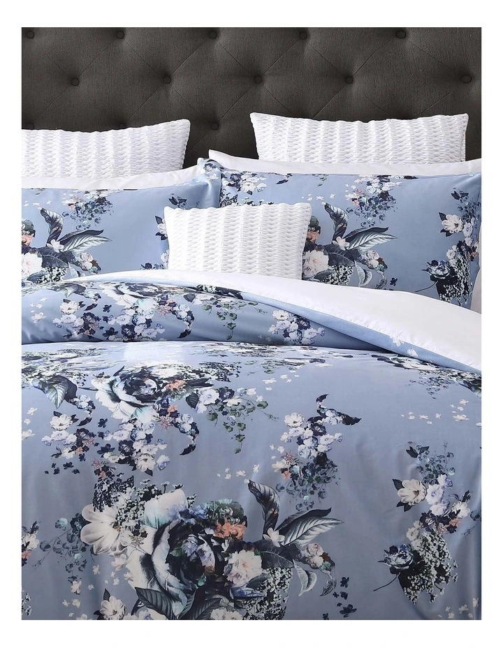 Private Collection Milena Quilt Cover Set Sky 5 Private Collection Milena Quilt Cover Set Sky - Image 3